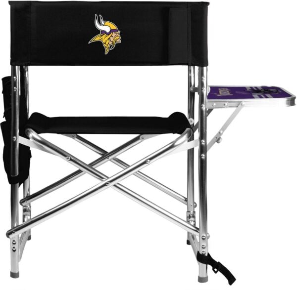 Picnic Time Minnesota Vikings Chair with Table