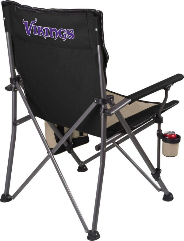 Picnic Time Minnesota Vikings XL Cooler Camp Chair