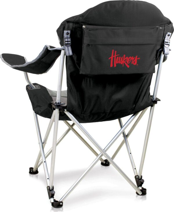 Picnic Time Nebraska Cornhuskers Reclining Camp Chair