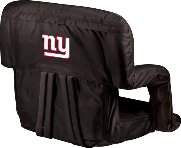 Picnic Time New York Giants Black Reclining Stadium Seat