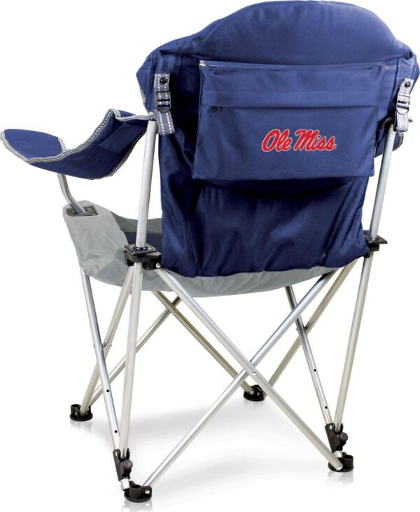 Picnic Time Ole Miss Rebels Reclining Camp Chair