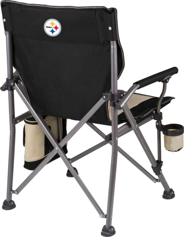 Picnic Time Pittsburgh Steelers Cooler Camp Chair