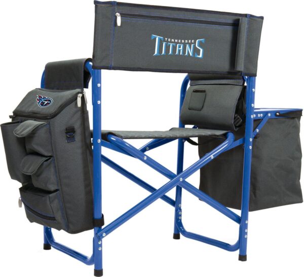 Picnic Time Tennessee Titans Red All-In-One Chair