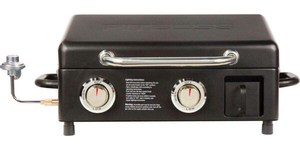 Pit Boss Sportsman Portable Tabletop 2-Burner Griddle