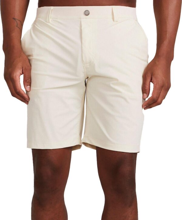 REDVANLY Men's Hanover 9 Golf Shorts