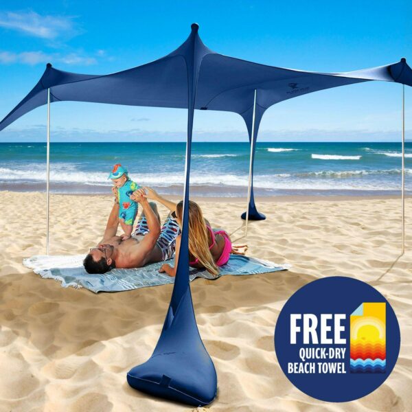 Sun Ninja 4-Person Beach Tent