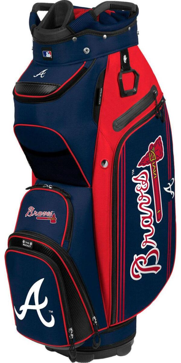 Team Effort Atlanta Braves Bucket III Cooler Cart Bag