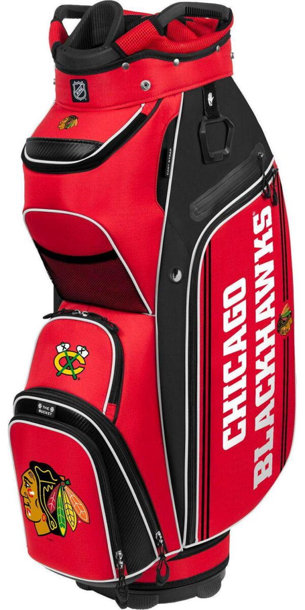 Team Effort Chicago Blackhawks Bucket III Cooler Cart Bag