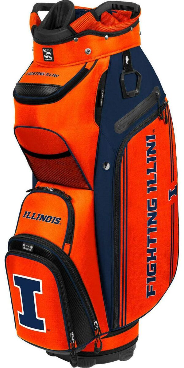 Team Effort Illinois Fighting Illini Bucket III Cooler Cart Bag