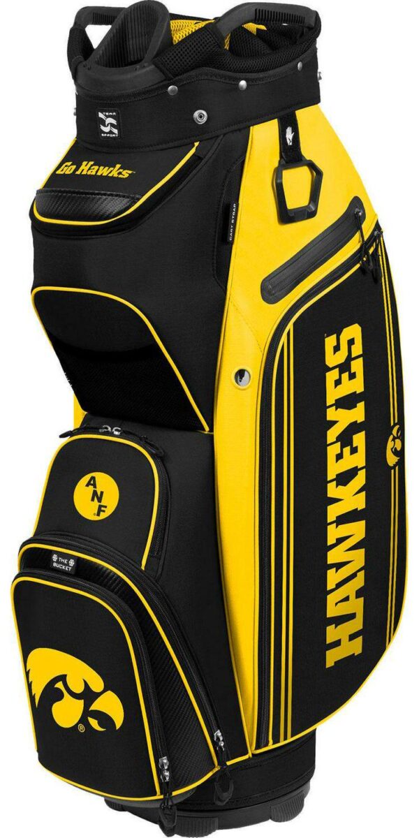 Team Effort Iowa Hawkeyes Bucket III Cooler Cart Bag