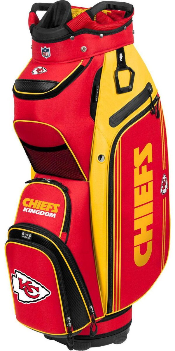 Team Effort Kansas City Chiefs Bucket III Cooler Cart Bag