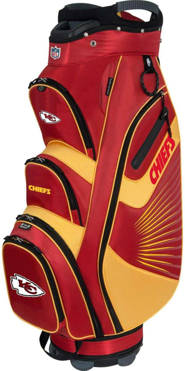 Team Effort Kansas City Chiefs Bucket II Cooler Cart Golf Bag