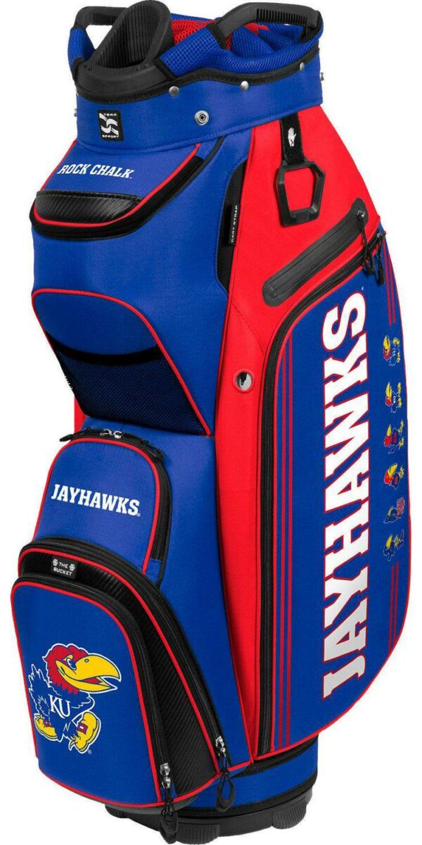 Team Effort Kansas Jayhawks Bucket III Cooler Cart Bag