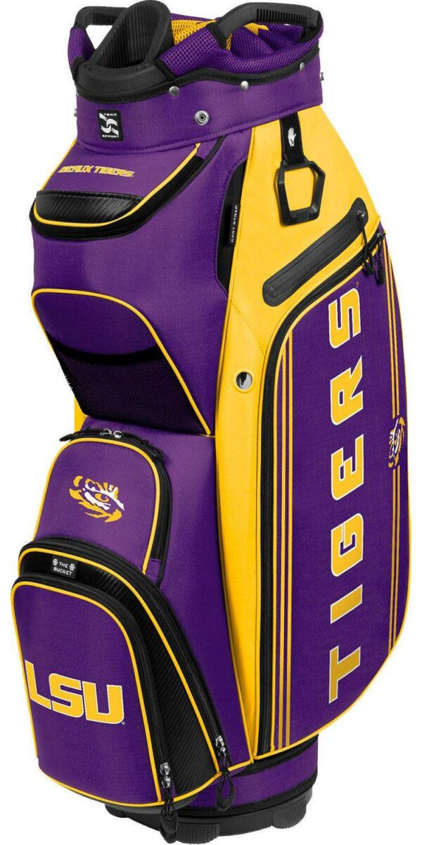 Team Effort LSU Tigers Bucket III Cooler Cart Bag