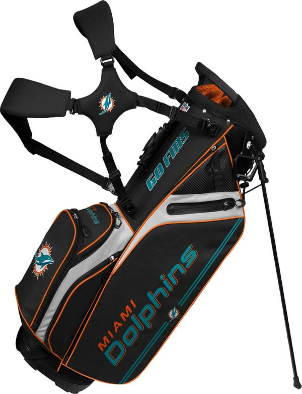 Team Effort Miami Dolphins Caddie Carry Hybrid Bag