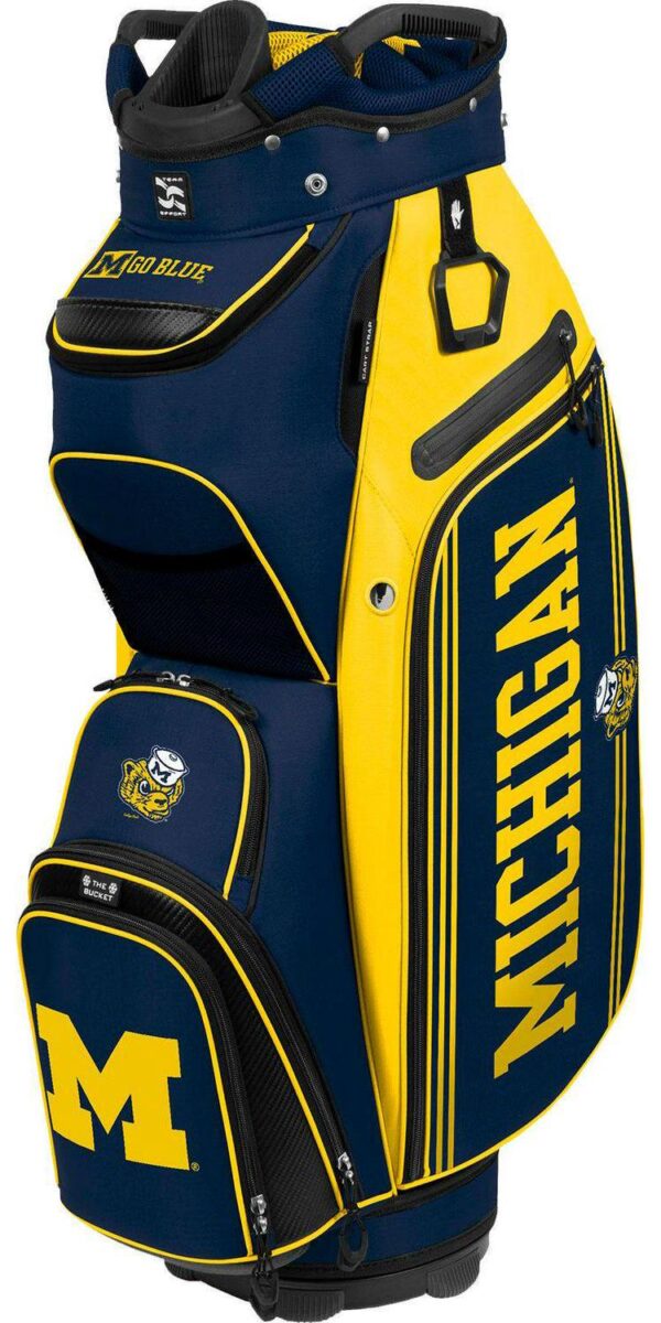 Team Effort Michigan Wolverines Bucket III Cooler Cart Bag