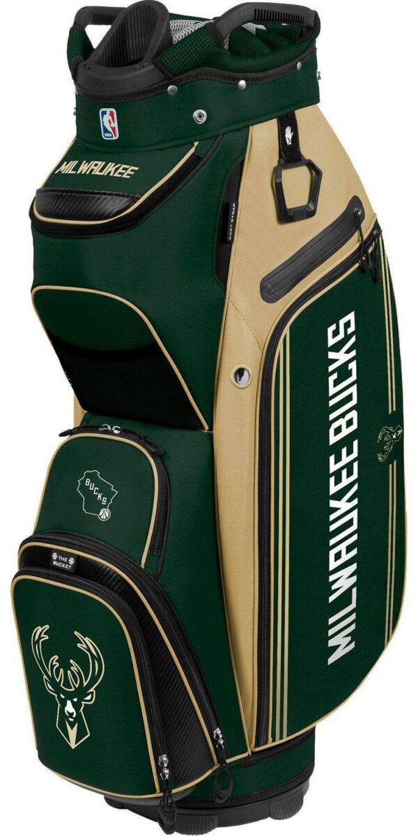 Team Effort Milwaukee Bucks Bucket III Cooler Cart Bag