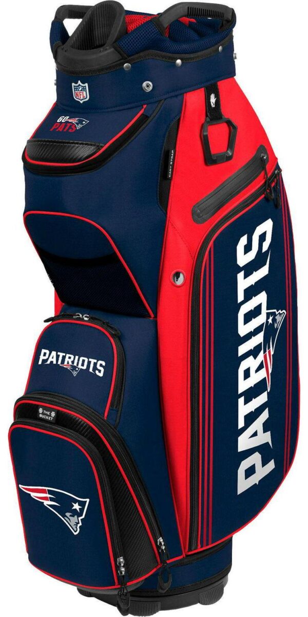 Team Effort New England Patriots Bucket III Cooler Cart Bag