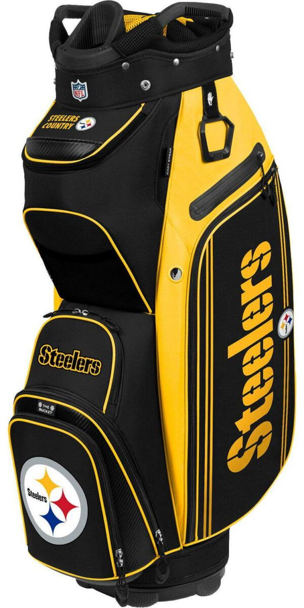 Team Effort Pittsburgh Steelers Bucket III Cooler Cart Bag