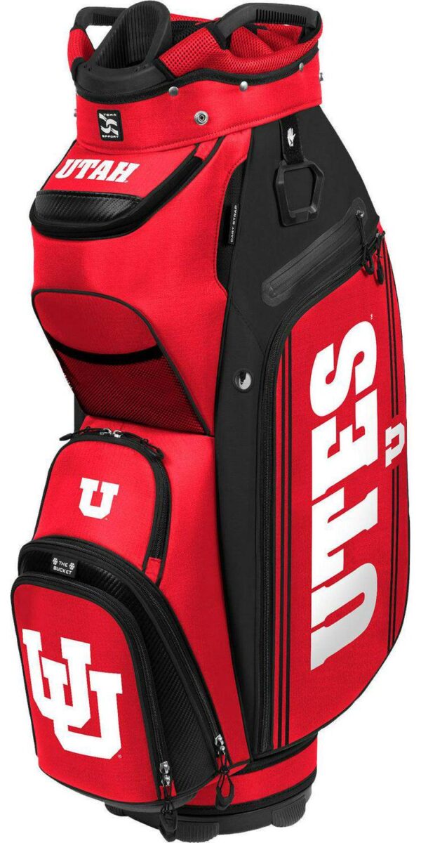 Team Effort Utah Utes Bucket III Cooler Cart Bag