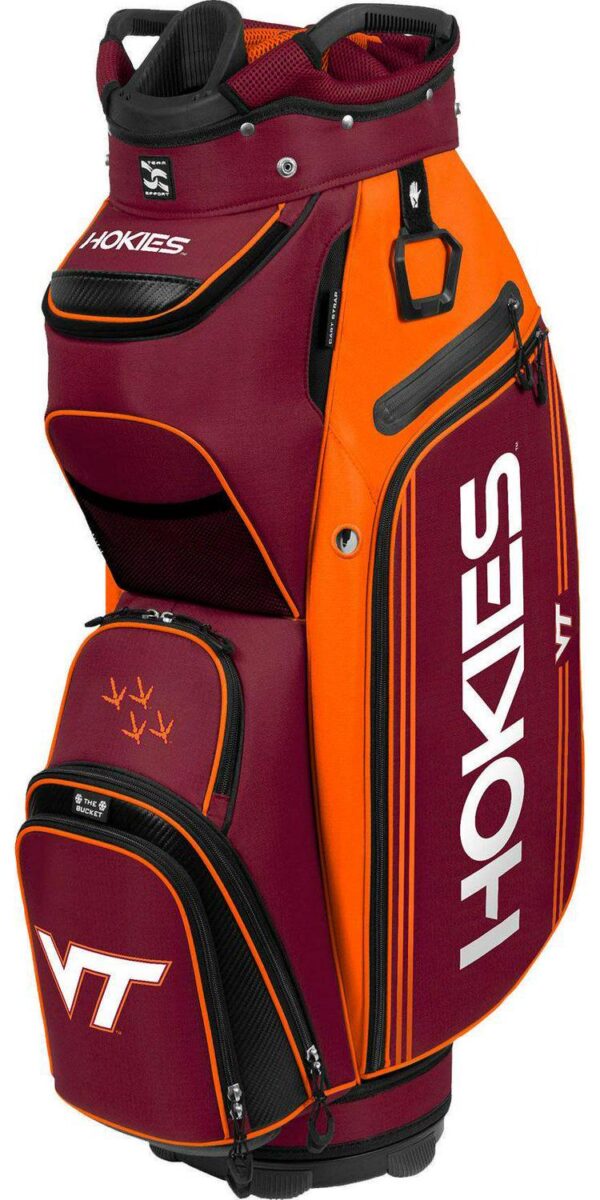 Team Effort Virginia Tech Hokies Bucket III Cooler Cart Bag