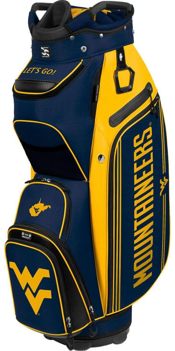 Team Effort West Virginia Mountaineers Bucket III Cooler Cart Bag