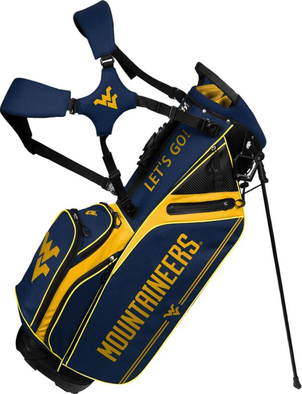 Team Effort West Virginia Mountaineers Caddie Carry Hybrid Bag