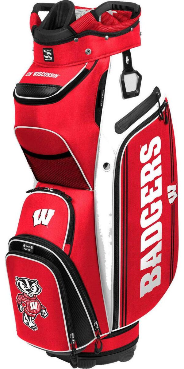 Team Effort Wisconsin Badgers Bucket III Cooler Cart Bag