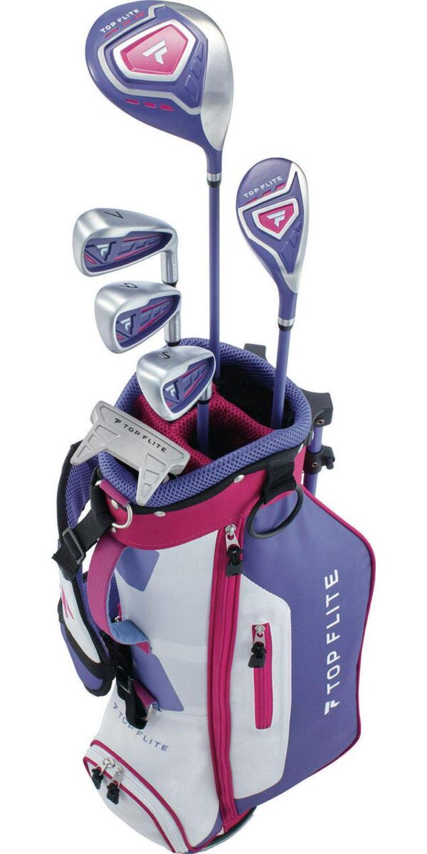 Top Flite Girls' 9-Piece Complete Set - (Height 53  and Above/Ages 9-12)