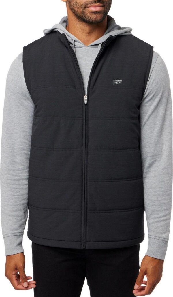 TravisMathew Men's Cold Heart 2.0 Quilted Puffer Golf Vest