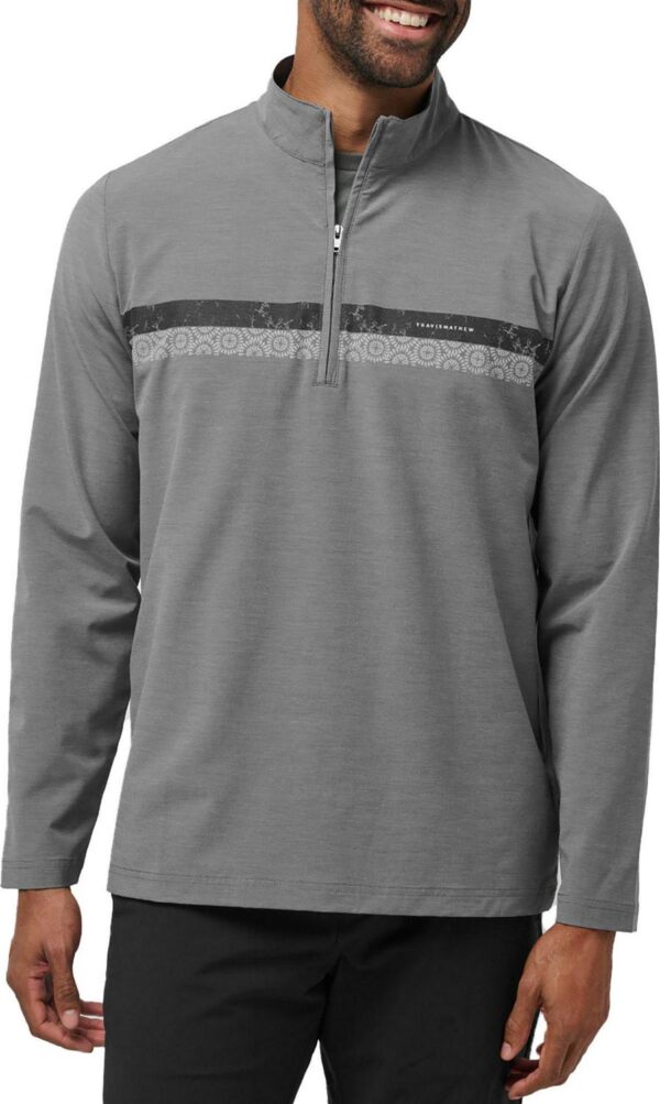 TravisMathew Men's Sit and Sip Golf 1/4 Zip