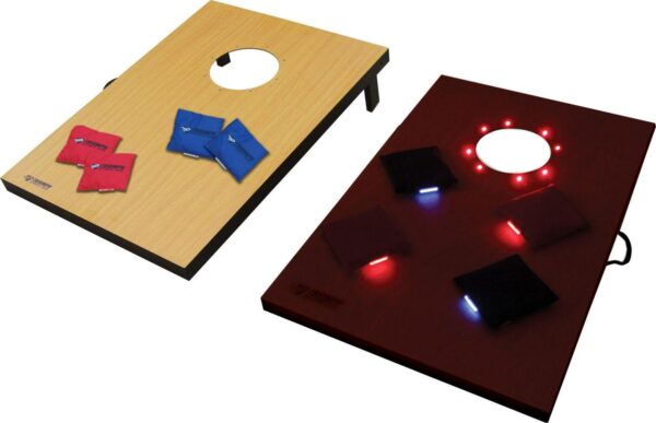 Triumph Sports LED Lighted Tournament Bag Toss Game Set