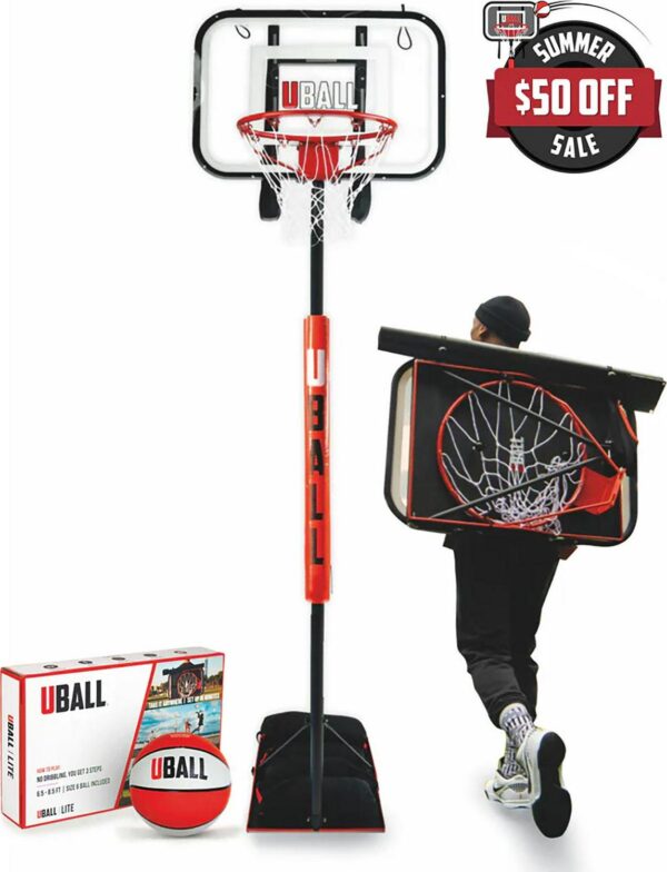 UBALL Lite Basketball Hoop Game Set