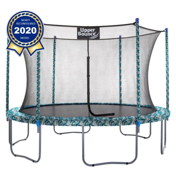 Upper Bounce 14 Foot Round Trampoline Set