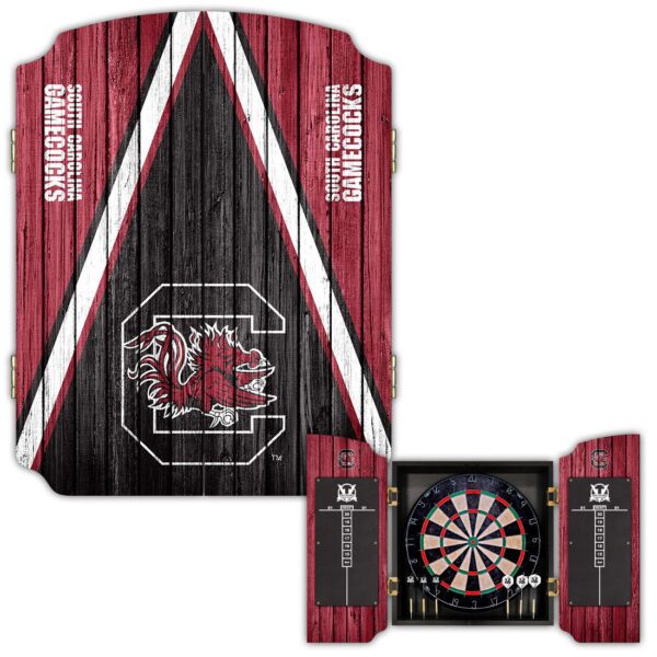 Victory Tailgate South Carolina Gamecocks Dartboard Cabinet