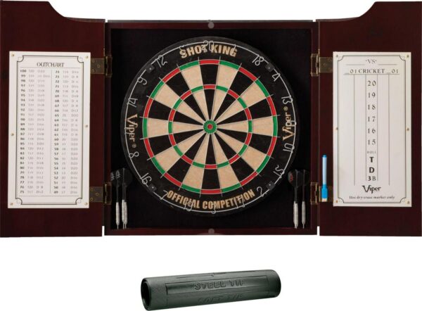 Viper Hudson All-In-One Dart Center and Dart Mat Bundle