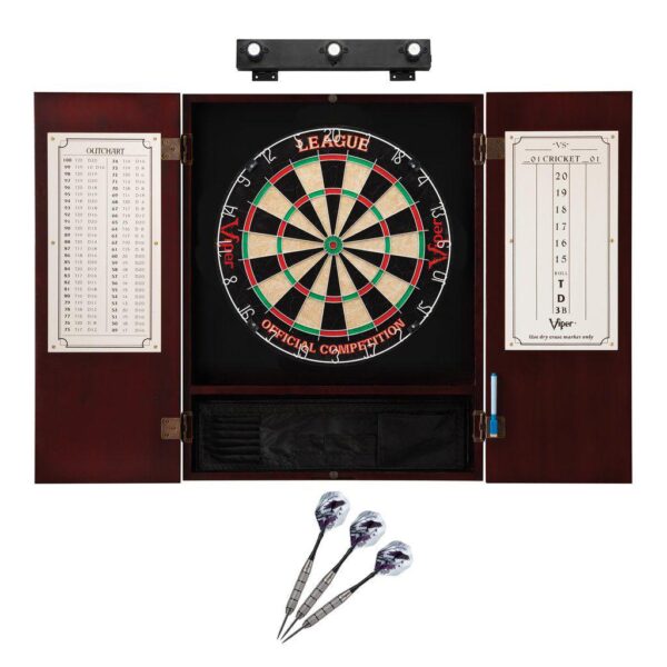 Viper League Sisal Dartboard Bundle