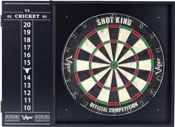 Viper Steadfast Dart Backboard with Shot King Sisal Dartboard