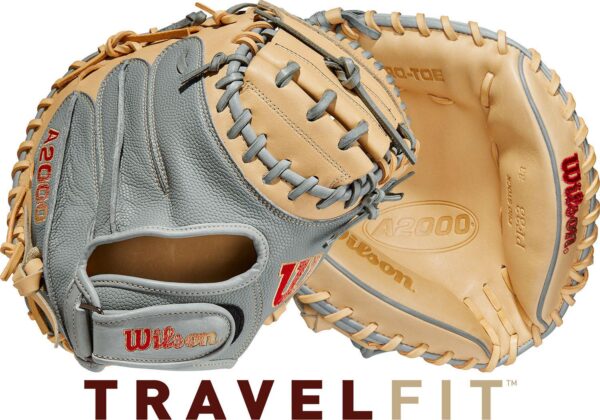 Wilson 33'' PF33 Pedroia Fit A2000 SuperSkin Series Catcher's Mitt