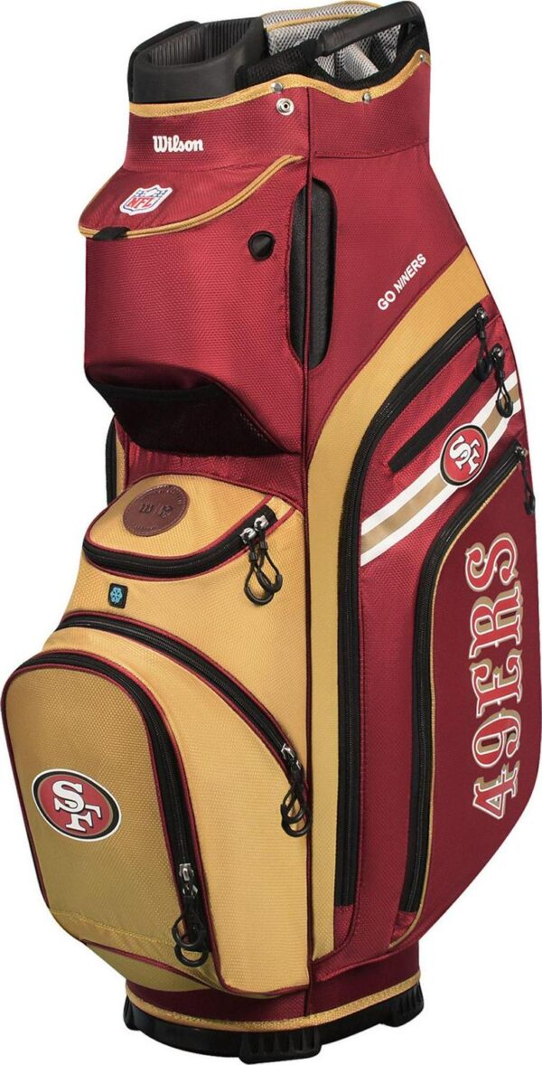 Wilson San Francisco 49ers Cart Bag