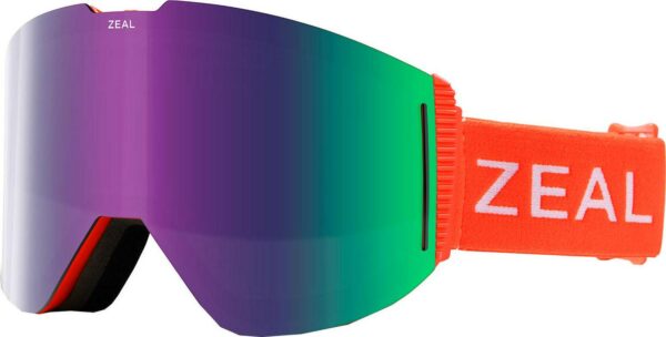 Zeal Unisex Optics Lookout Rail Lock System ODT Snow Goggles with Bonus Lens