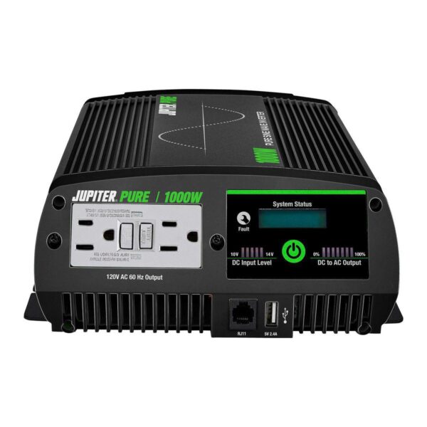 1000 Watt Continuous/2000 Watt Peak Pure Sine Wave Power Inverter