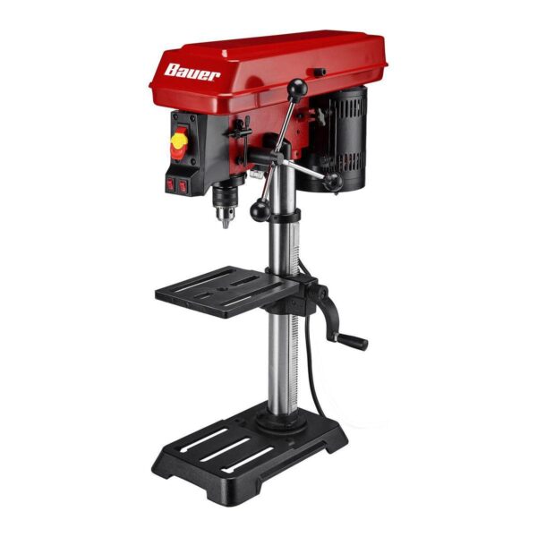 10 in., 5-Speed Bench Drill Press with Light