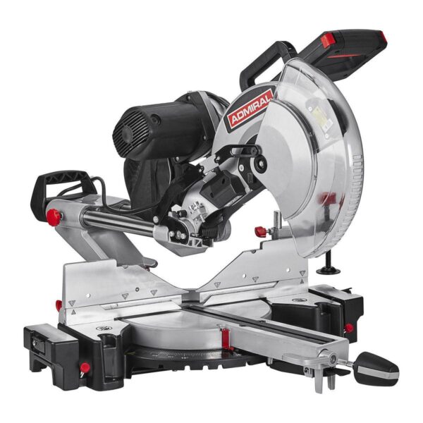 12 in. Dual-Bevel Sliding Compound Miter Saw with LED and Laser Guide