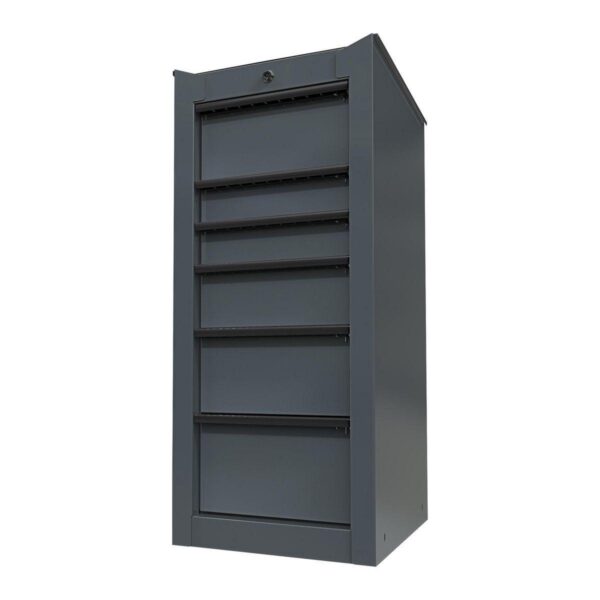 15 in. End Cabinet, Series 3, Slate Gray