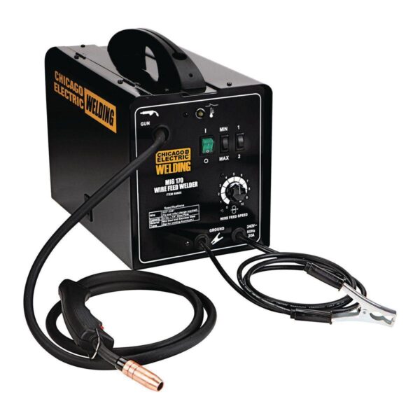 170 Amp-DC, 240v, MIG/Flux Cored Welder