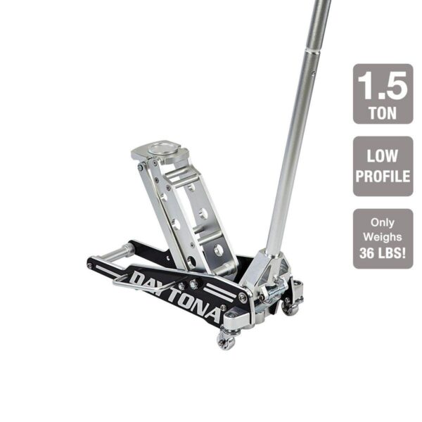 1.5 Ton Ultra Low-Profile Lightweight High-Performance Aluminum Racing Jack with RAPID PUMP