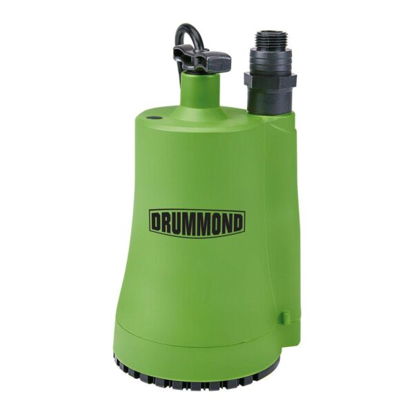 1/6 HP Submersible Utility Pump 1600 GPH