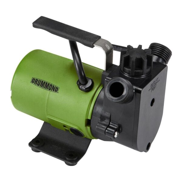 1/8 HP Non-Submersible Super Mini Transfer Pump, 450 GPH