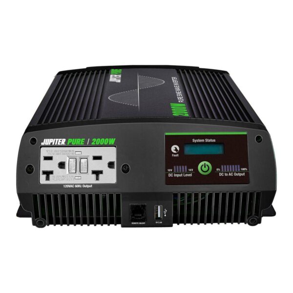 2000 Watt Continuous/4000 Watt Peak Pure Sine Wave Power Inverter